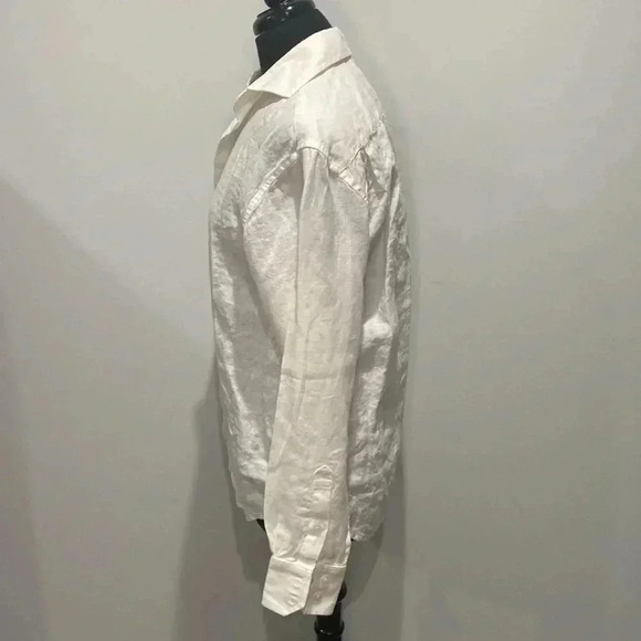 Bahia Sol | Long Sleeve Linen  Shirt - Picture 3 of 7